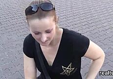 i teased this flawless czech teen in the hypermarket and fucked her pov