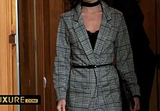 Hot brunette in amazing sex