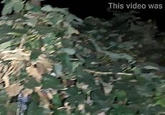 Caught Stepmom Pissing and Masturbating Outside