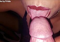 Does my ex Susy suck dick for cum on tongue?