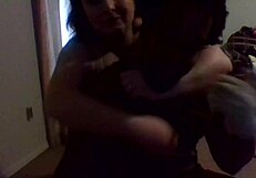 Naked Workout Session With Mature Black Mommy