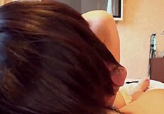 asian homemade pov rimjob session unfolds in the bedroom