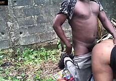 Two farmers fuck themselves inside the bush!