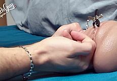 French Guy Engages In Intimate Web Chat With Tongue And Clamps. Dirty Talk And Domination Included.