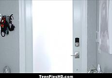 is that petite blonde neighbor getting creampied by the boy next door, payton avery?