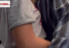 Dahlia Sky Bailey Sucking And Fucking Her First Latino, Getting Cumshot In HD Porn