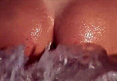 Brazilian Barbie Banks enjoys water activities