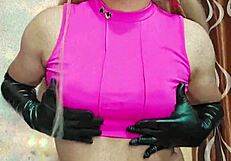 Transexual Rosadita Y Linda Is Pretty And Cute