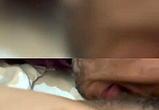 hot kissing and wet pussy licking indian vagina