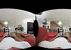Samantha Jolie Loves VR Sex And Toying Pussy