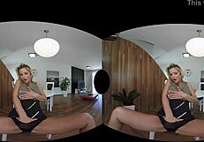Samantha Jolie Loves VR Sex And Toying Pussy