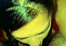 Intense quick sloppy blowjob with deepthroat action