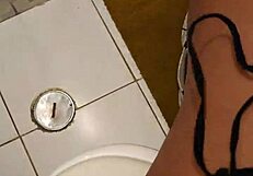 Caught masturbating with friend's mom's thong, she swallows my cum passionately