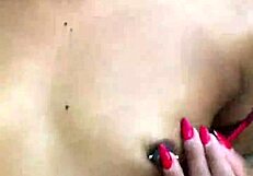 Young girl enters terrain to fuck in bush