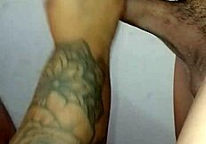 Bbw wife gives delicious blowjob to husband