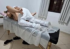 She receives anal creampie in doctor's office