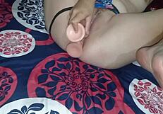 i am a mexican girl masturbating and recording myself