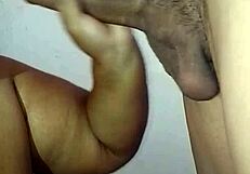 Bbw wife gives delicious blowjob to husband