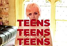 Teen Oiled Anal Play & Footjob