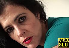 Cute UK MILF's ass roughly fucked in maledom paradise