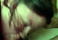 She enjoys random blowjob with toys