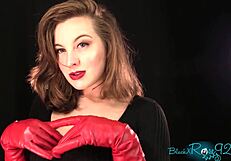 Housewife dirty talk with flashing and jerk off instructions