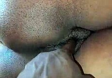 Playing with my landlady's fat and wet features