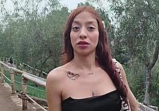 Interviewing petite Venezuelan actress Mia Fenix for casting