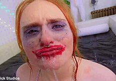 Wet Pixie Bell Wrecked Anally In Toilet, Consuming Piss And Spew