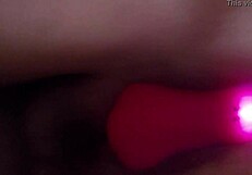 She enjoys random blowjob with toys