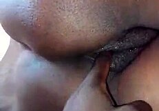 Playing with my landlady's fat and wet features