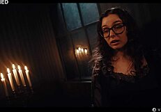 nerdy vampire leana lovings bites rikako katayama transforming into pussy craving lesbian