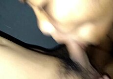 my girlfriend sneaks over to suck my dick every day until she cums