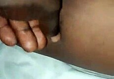 Playing with my landlady's fat and wet features