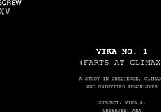 Vika no 1 farts at climax - official trailer
