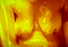 Horny milf enjoys slow motion shower massage