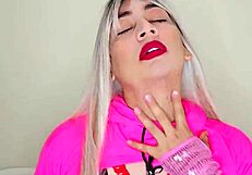 Is that transsexual cock pink and delicious?