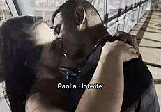 Hotwife Paolla Screams During Street Sex On Highway?