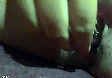 Woman Engages In Detailed Masturbation With Object