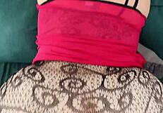 I gave him a blowjob while he was watching our video on tv with facial and cum in mouth at the end