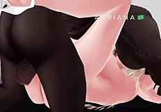 Brazilian Milf Faces Big Black Cock Bodybuilder in Intense Interracial Encounter