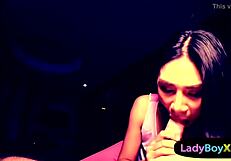 anal sex exercise with a hot and sporty ladyboy