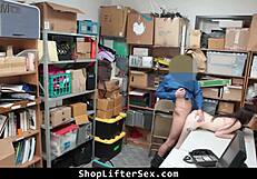 LP officer gets special favor from shoplifter teen!