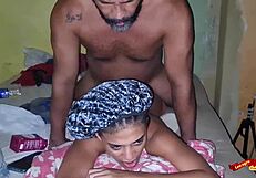 Leo eats sister-in-law Fiona's ass