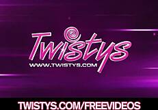 brunette teen jessi june poses in a teasing manner