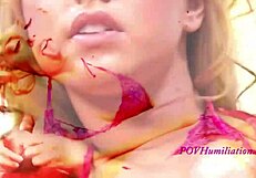 pov humiliation session with masturbation