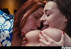 Futa Smoke Transforms Girl Into Shemale With Big Dicks And Creampie