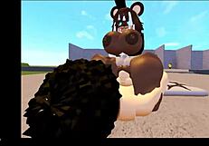 whorblox group threesome unfolds in second video