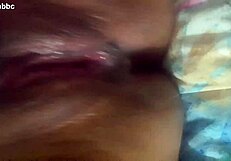 Latina Mom Masturbates With Strong Vibrator