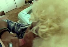 Homemade amateur ebony and blonde in ambition ebony edition